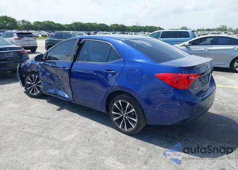2017 Toyota Corolla Se из США, поврежденный, VIN 2T1BURHE5HC774361